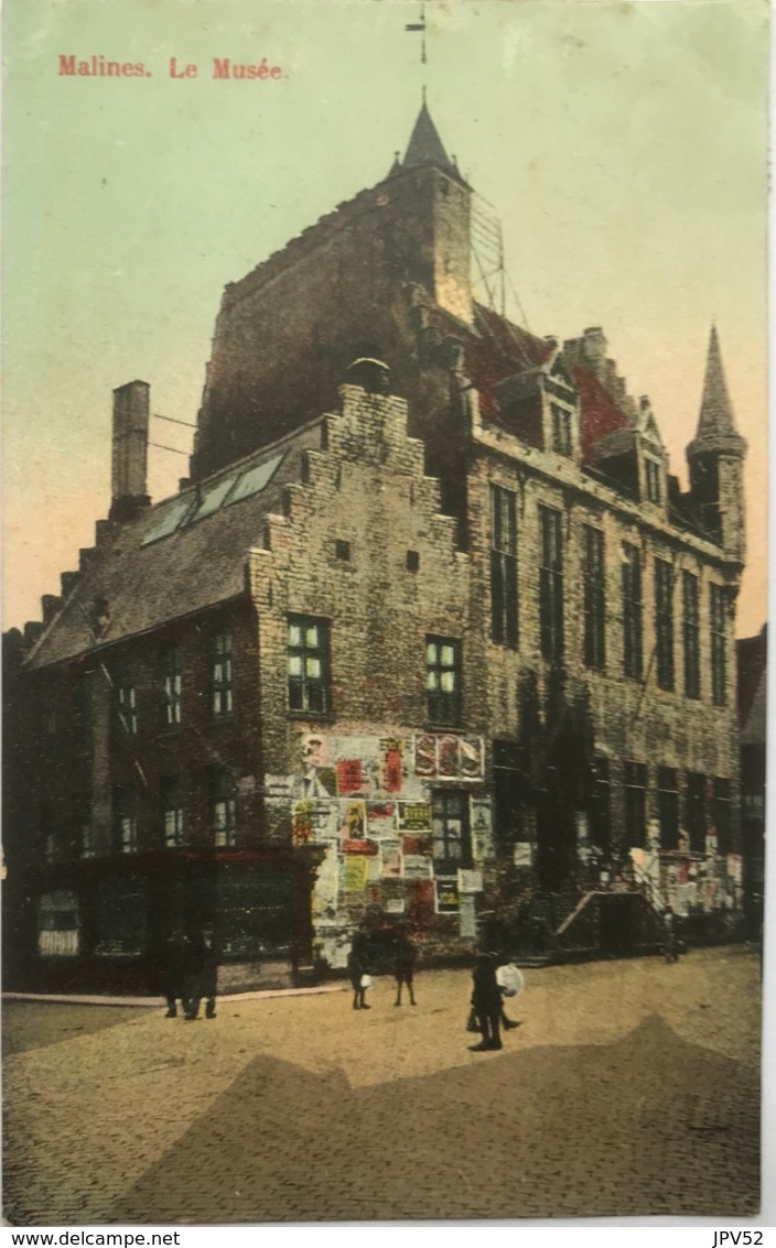 (1367) Malines - Mechelen - Le Musée - Huis Met Trapgevel - 1912 - Mechelen