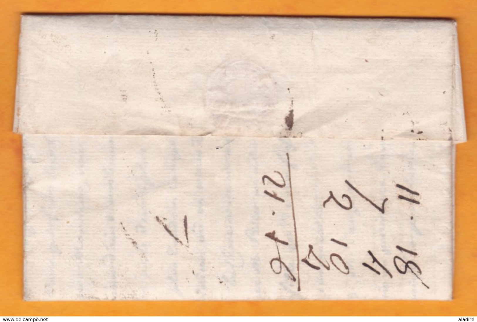 1782 - Marque Postale BEZIERS, Hérault Sur Lettre Pliée Avec Correspondance Familiale Vers Montpellier - 1701-1800: Precursores XVIII