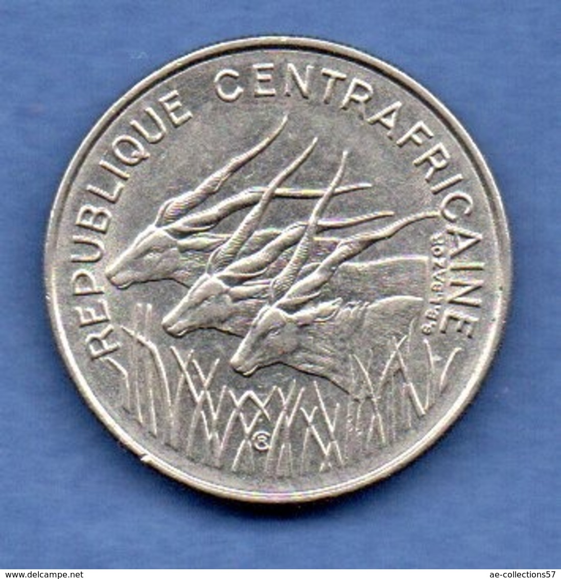 République Centrafricaine  -  100 Franc 1971  -  état  SUP - Centrafricaine (République)