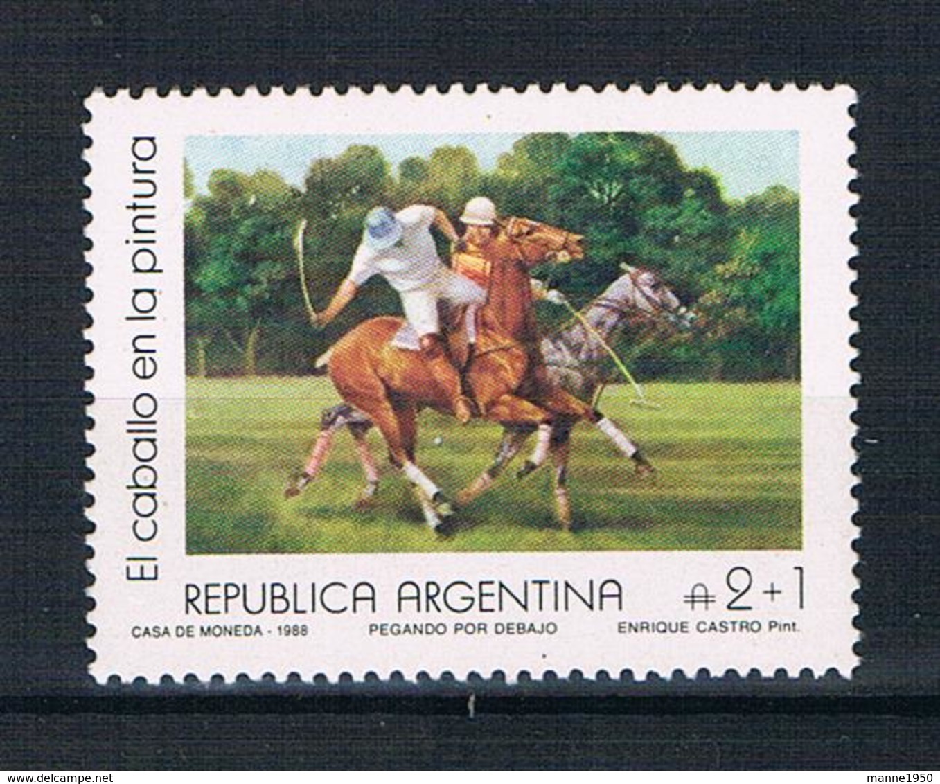 Argentinien 1988 Pferde Mi.Nr. 1940 ** - Ungebraucht