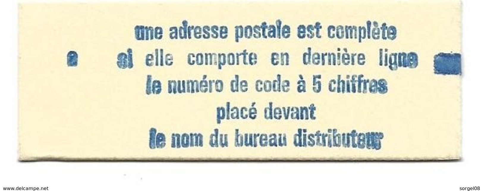 CARNET BEQUET  5 Timbres 0.80 F Rouge Yvert 1816 C1 Neuf, Complet , Non Ouvert   ...H - Autres & Non Classés