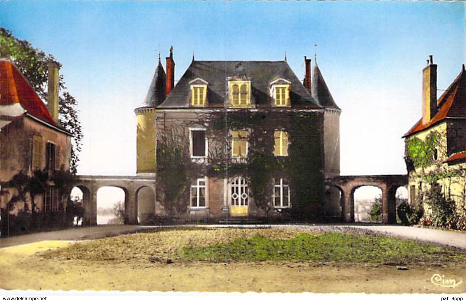 72 - BRULON : La Grande Vigne - CPSM Dentelée Colorisée Format CPA - Sarthe - Brulon