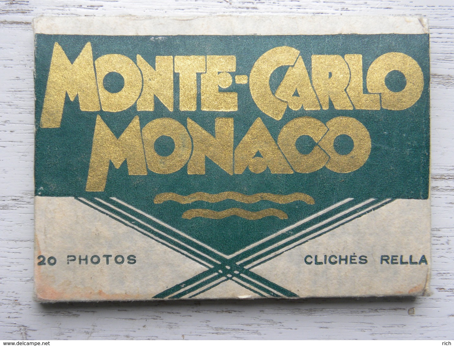 Pochette De 19 Photos -  MONTE-CARLO MONACO - Clichés Rella - Non Classés