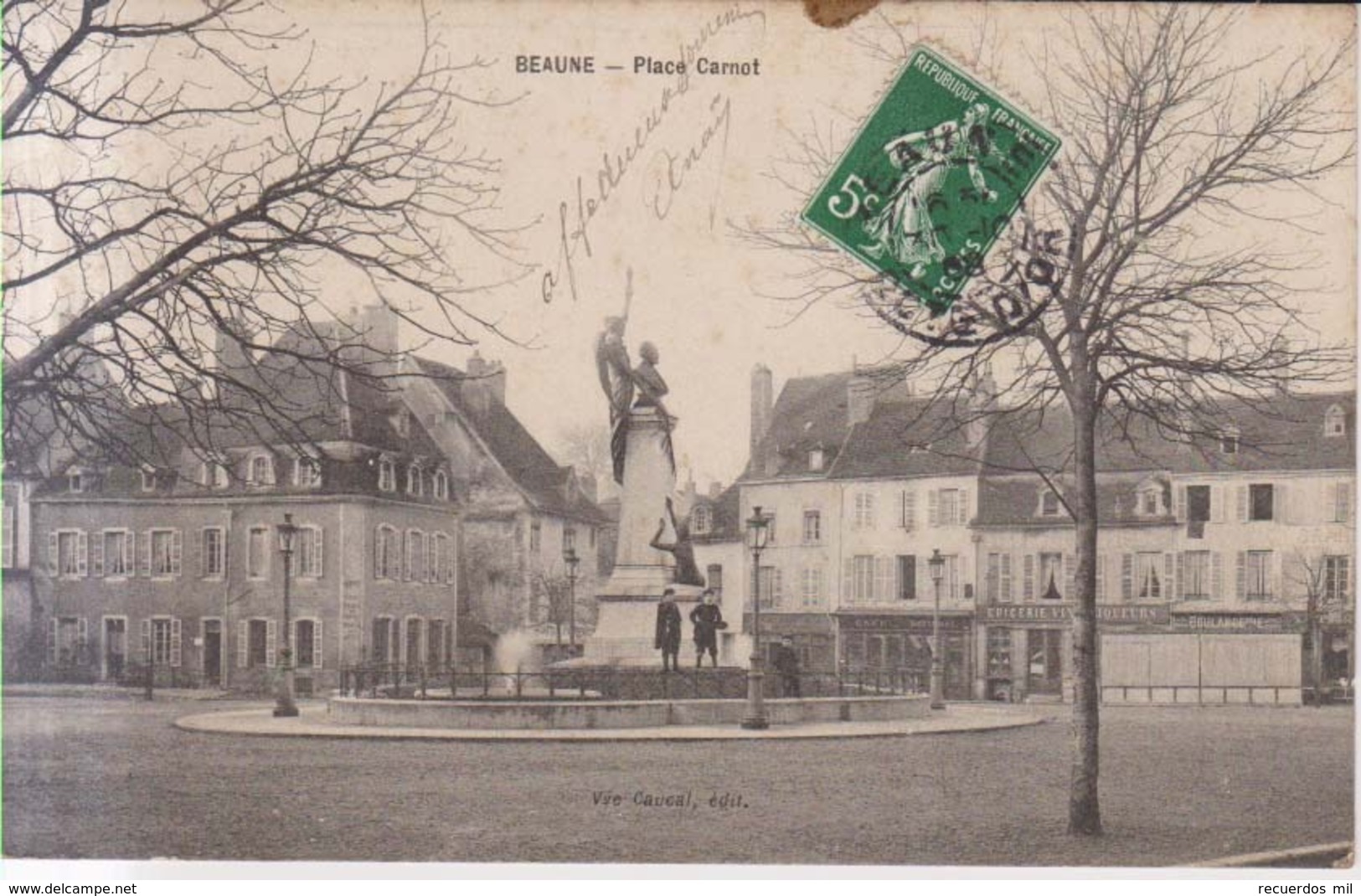 Beaune  Place Carnot   1908 - Beaune