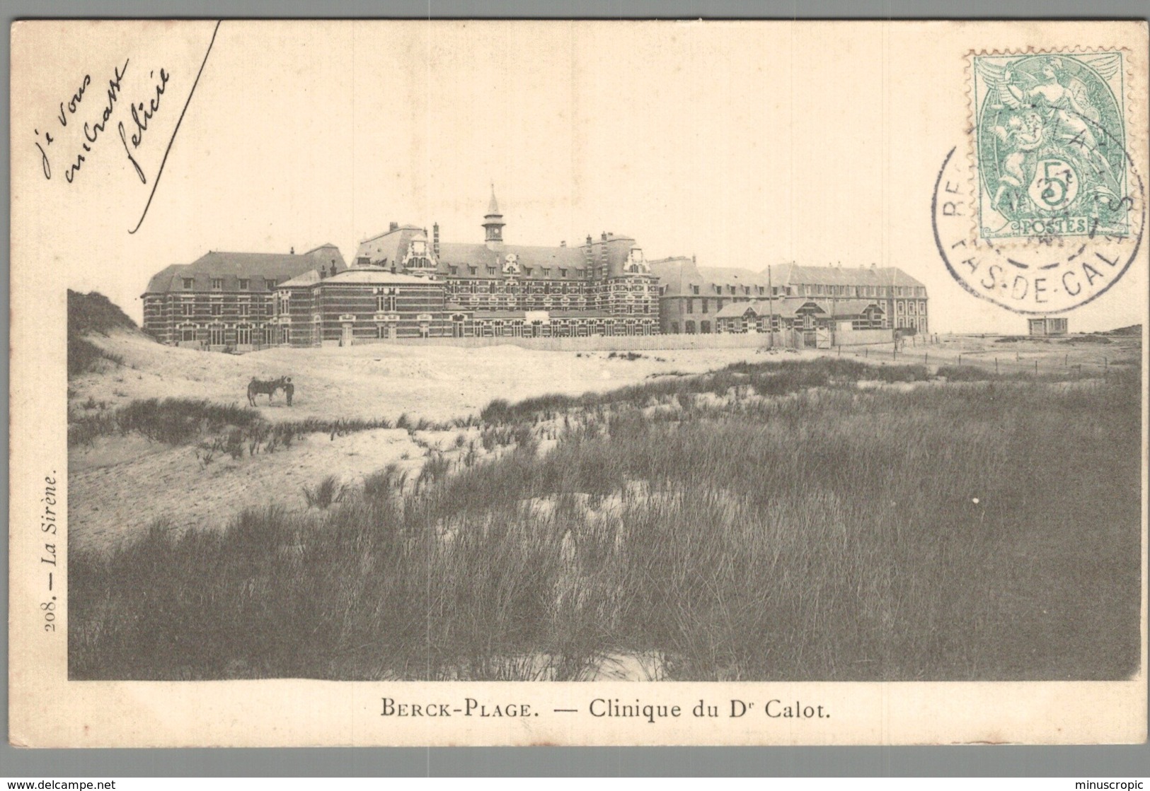 CPA 62 - Berck Plage - Clinique Du Docteur Calot - Berck