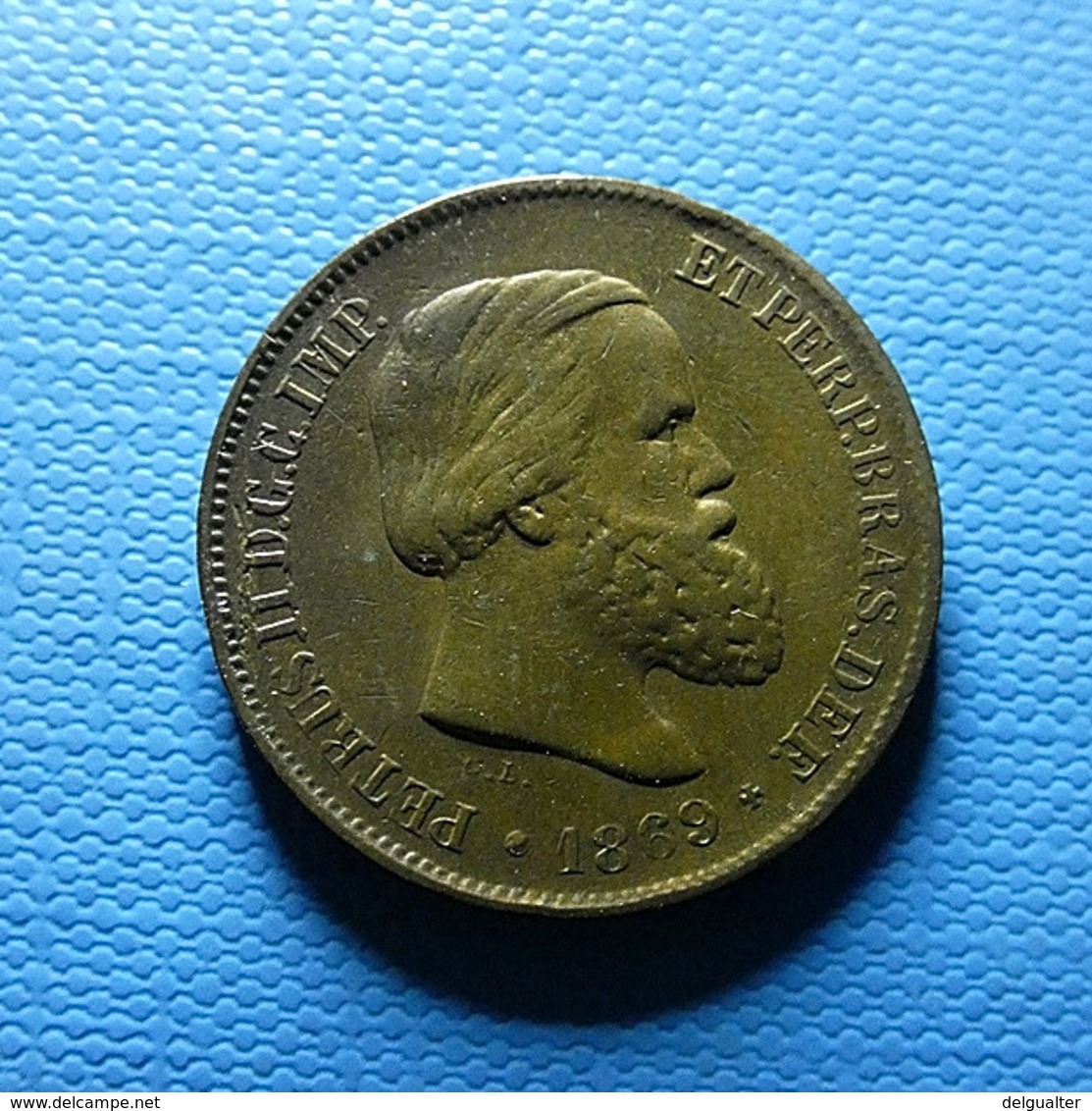 Brazil 10 Reis 1869 - Brazil