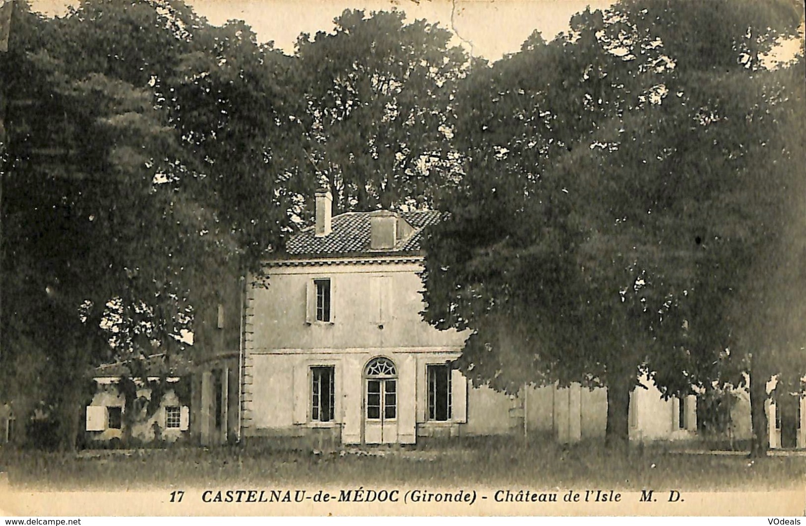 CPA - France - (33) Gironde - Castelnau-de-Médoc - Château De L'Isle - Autres & Non Classés