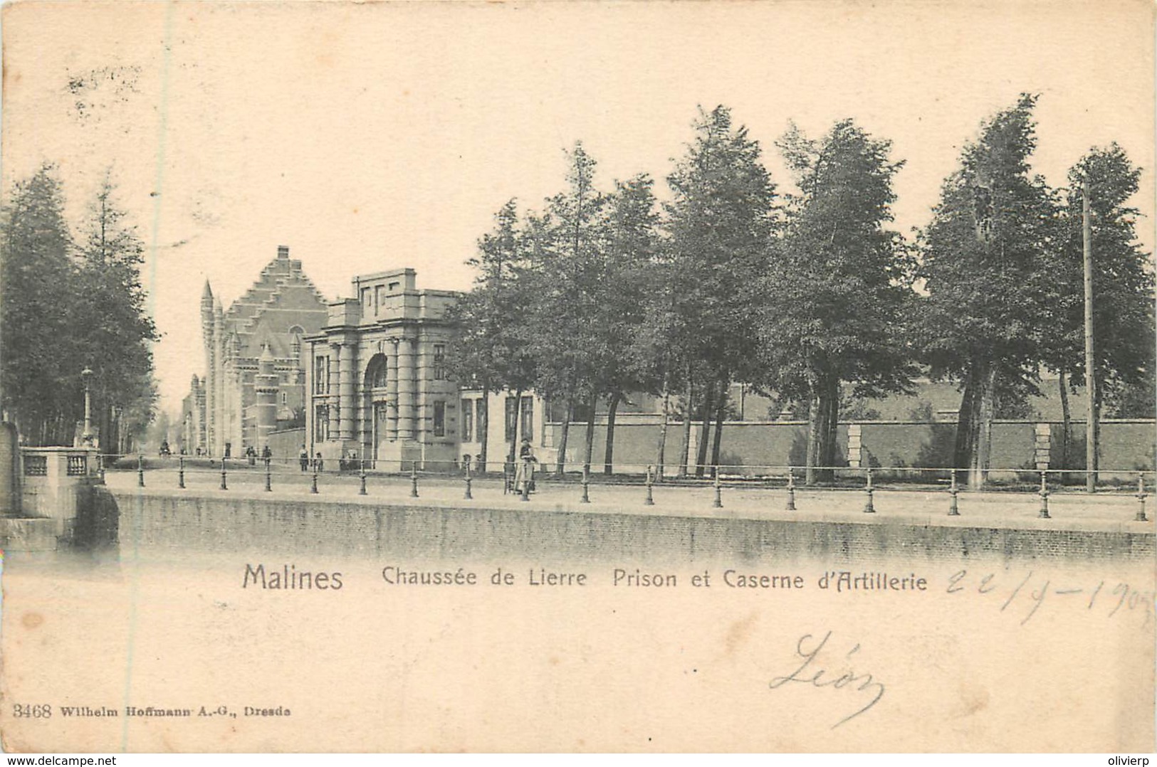 Belgique - Malines - Chaussée De Lierre - Prison Et Caserne D'artillerie - Mechelen