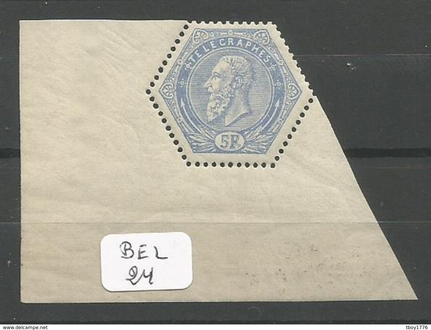 BEL YT TG17 Coin De Feuille En XX - Telegraph [TG]