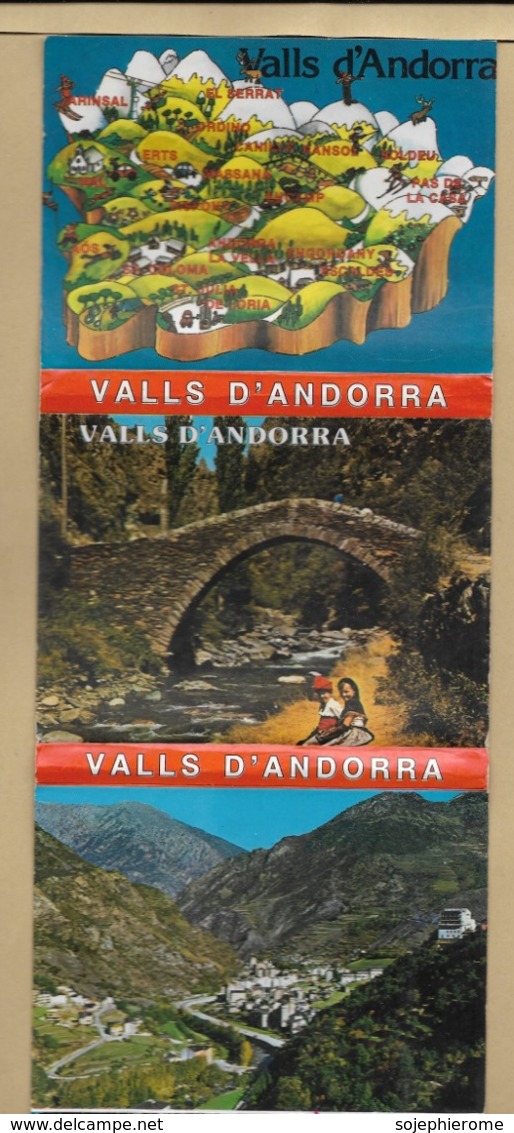 Carnet De 20 Photos (descriptif Dans L'annonce) De Valls D'Andorra 60 Grammes 7scans - Andorre