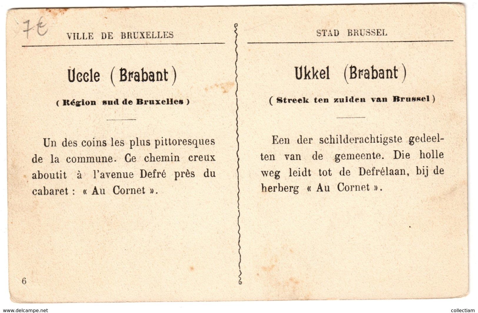 UCCLE - Le Chemin De Crabbegat - Ukkel - Uccle