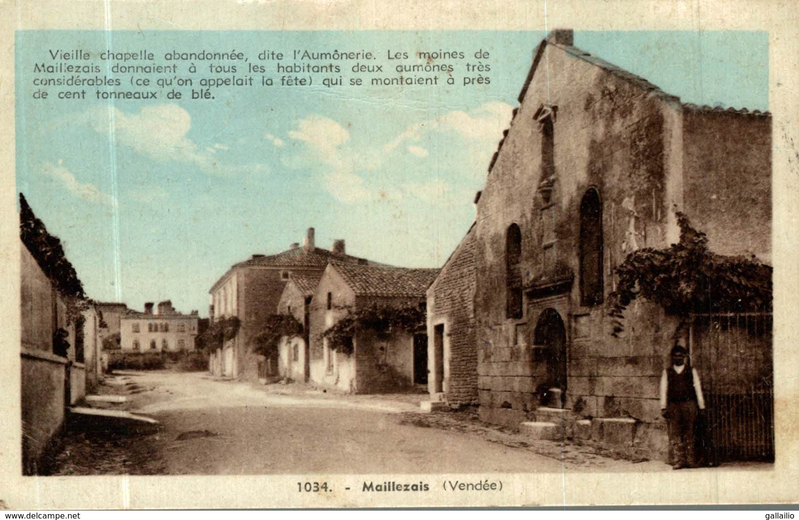 MAILLEZAIS VIEILLE CHAPELLE - Maillezais