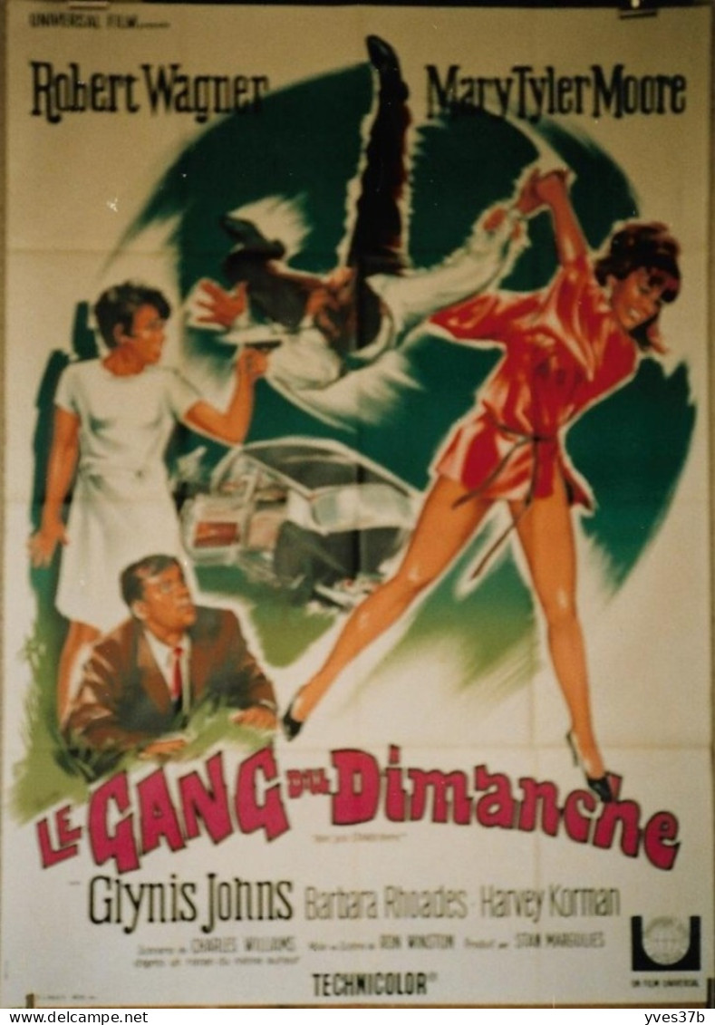 "Le Gang Du Dimanche" R. Wagner, M-T Moore...1967 - 120x160 - TTB - Plakate & Poster