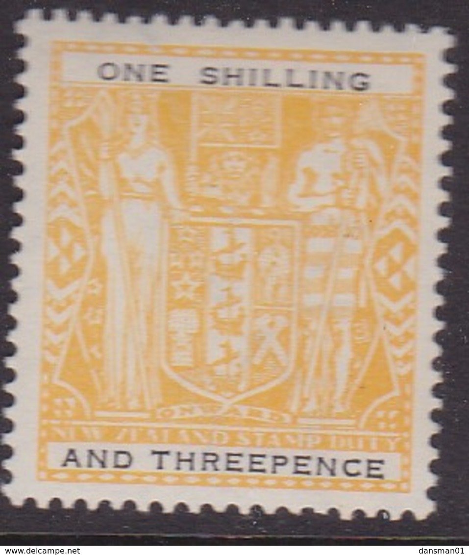 New Zealand 1955 Fiscal P.14 SG F192aw Mint Never Hinged Wmk Upright - Steuermarken/Dienstmarken