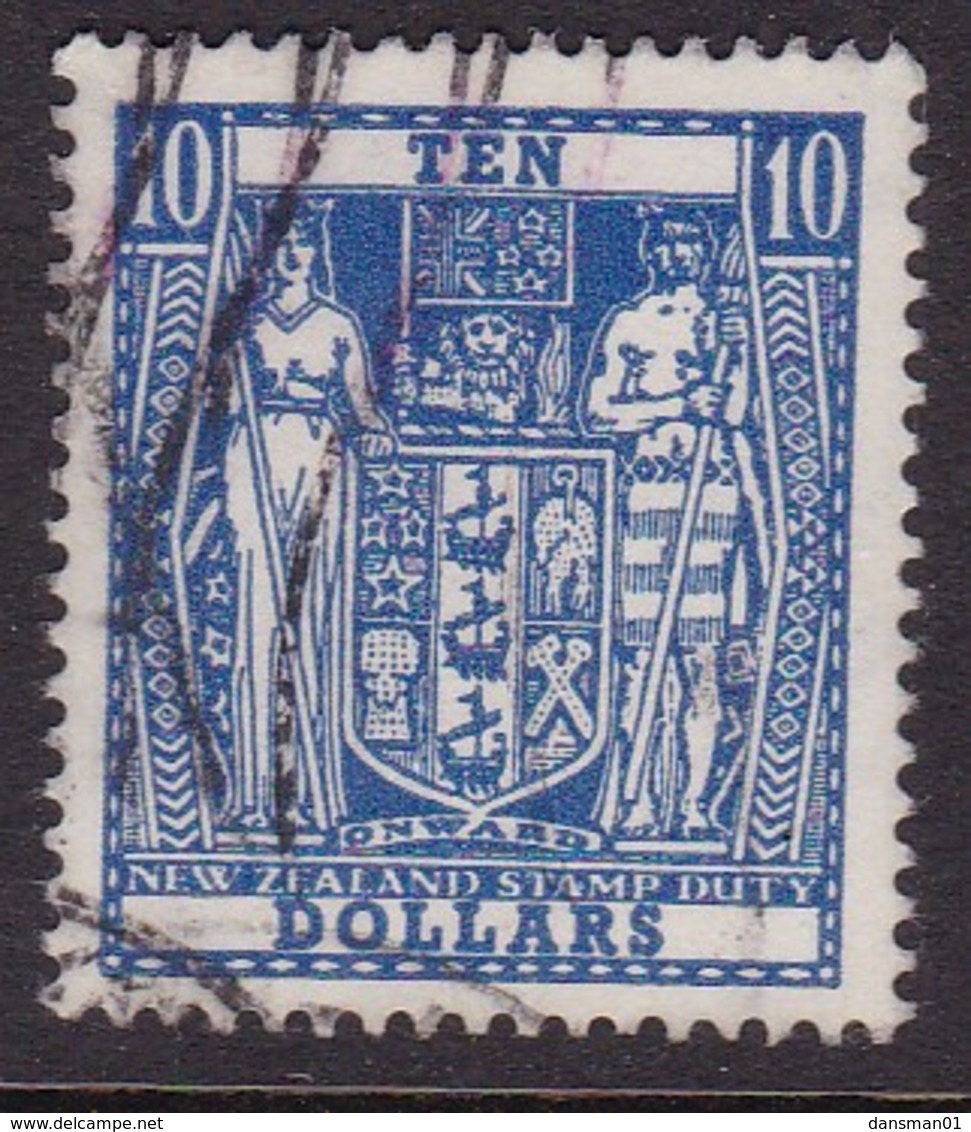 New Zealand 1968 Fiscal P.14 SG F222a Used - Postal Fiscal Stamps