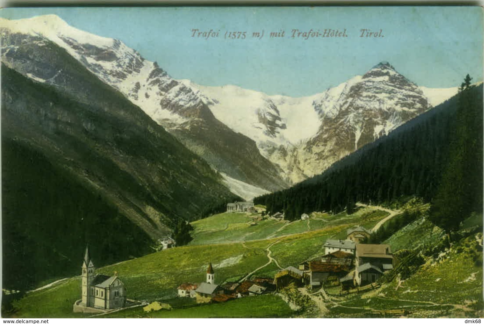 TRAFOI  ( BOLZANO / BOZEN ) MIT TRAFOI-HOTEL - TIROL - EDIT JOH. F. AMONN - 1910s (BG4870) - Bolzano (Bozen)