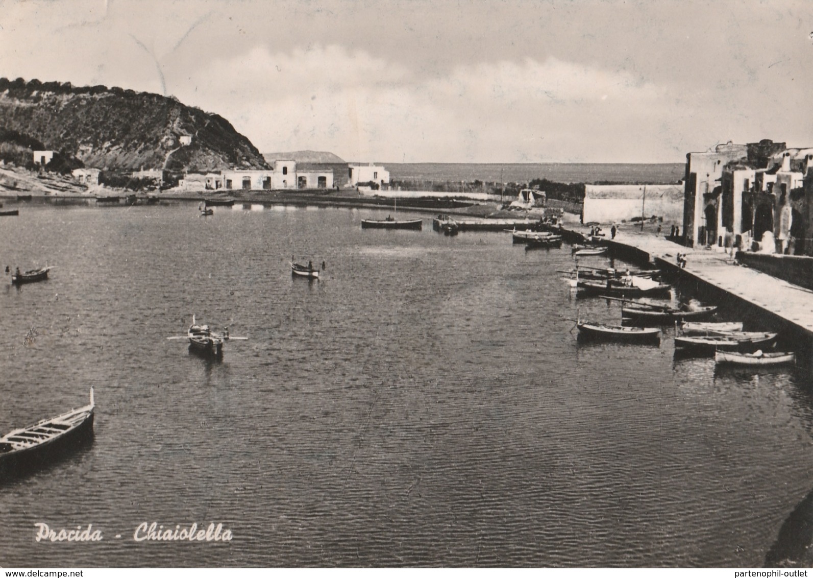 Cartolina - Postcard /   Viaggiata - Sent /  Procida, Chiaiolella. ( Gran Formato ) Anni 50° - Sonstige & Ohne Zuordnung