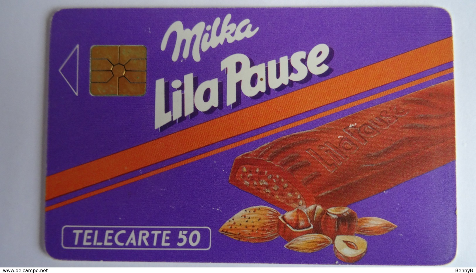 France - Télécarte 1990 - F127 Milka- Lila Pause - 10/90 Tirage 1,5M Ex , 50u GEM1- Used - 1990