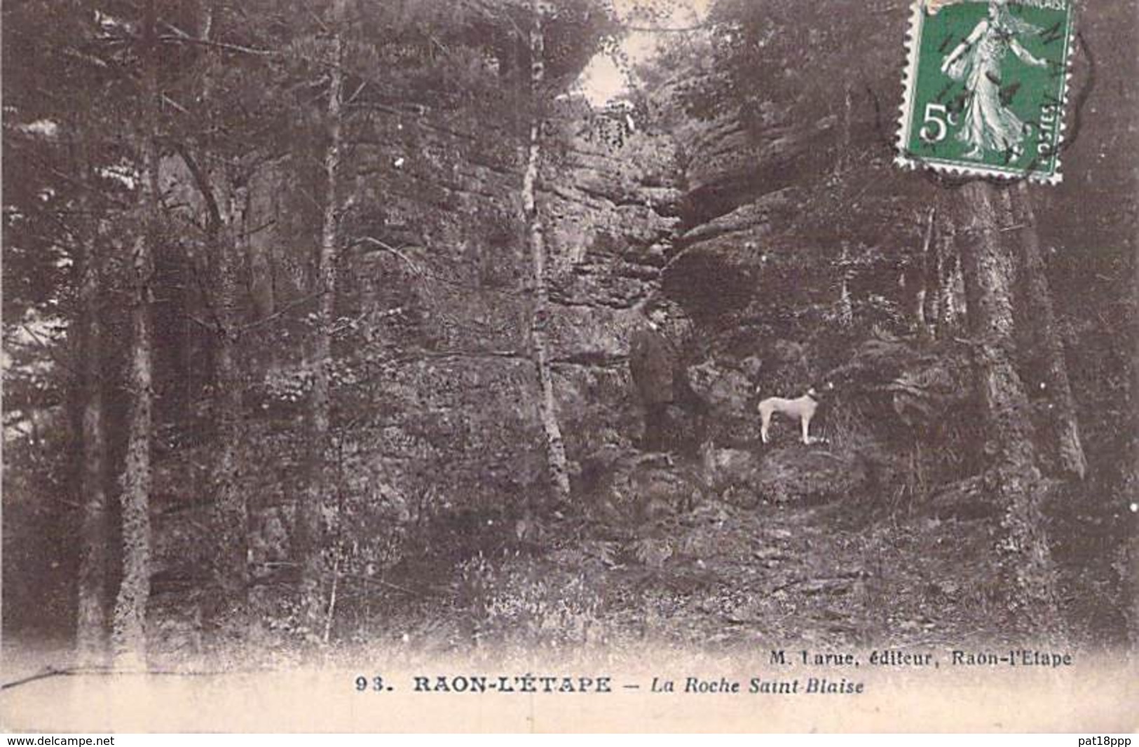 88 - RAON L'ETAPE : Le Roche Saint Blaise - CPA - Vosges - Raon L'Etape