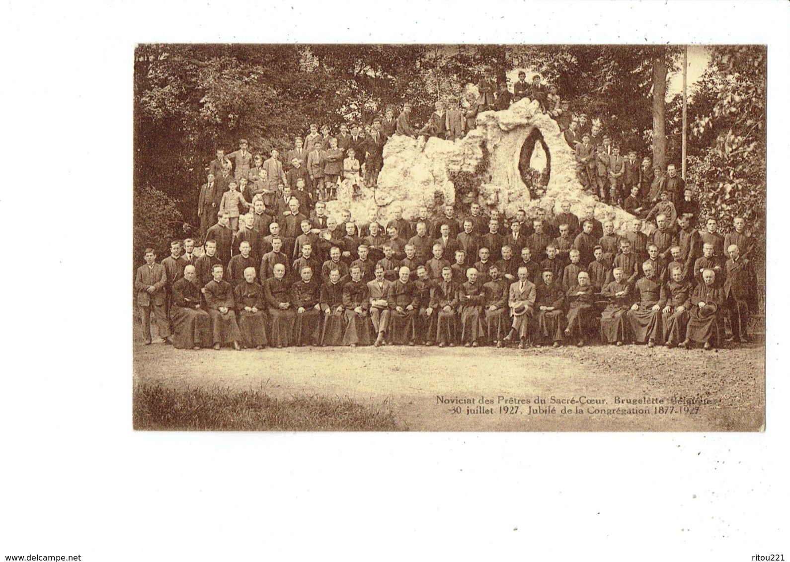 Cpa  Brugelette Belgique - Noviciat Des Prêtres Du Sacré-Coeur - 1927 - Jubilé Congrégation 1877-1927 - Brugelette