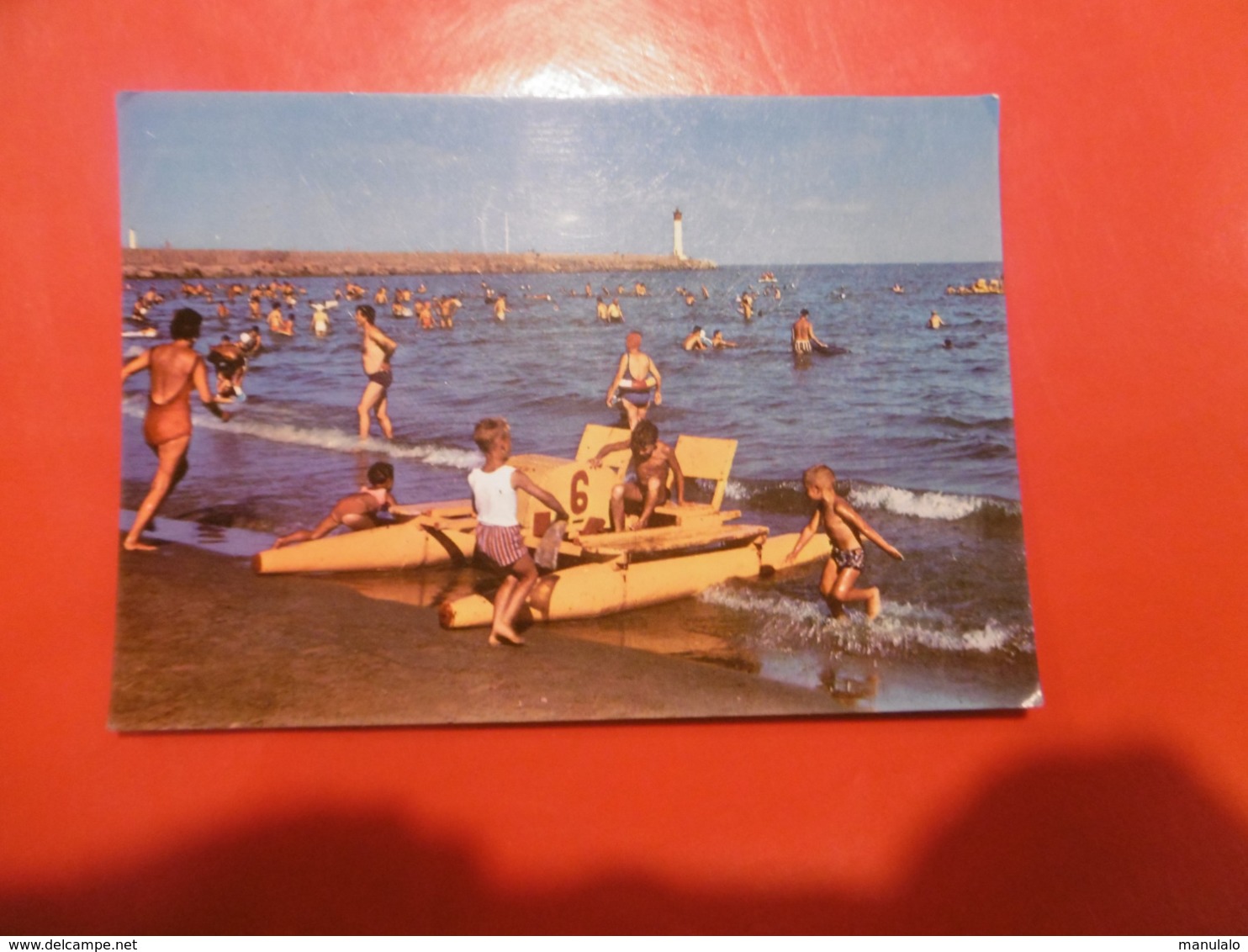 D 11 - Port La Nouvelle -  La Plage, La Jetée, Le Phare - Pédalo - Port La Nouvelle