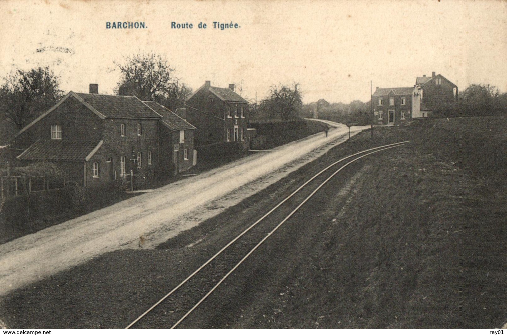 BELGIQUE - LIEGE - BLEGNY - BARCHON - Route De Tignée. - Blegny