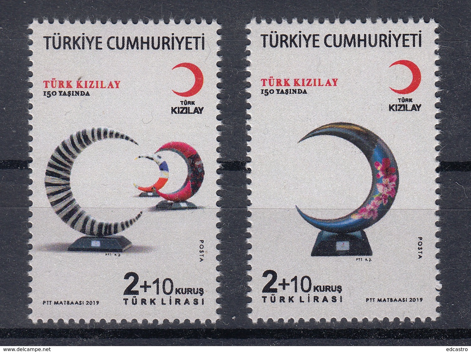 5.- TURKEY 2019 THE TURKISH RED CRESCENT150 YEARS OLD - Nuovi