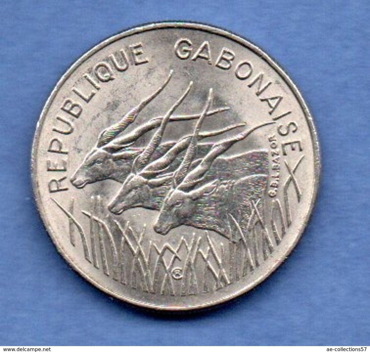 Gabon-  100 Franc 1978  -  état  SUP   -  Km # 13 - Gabon