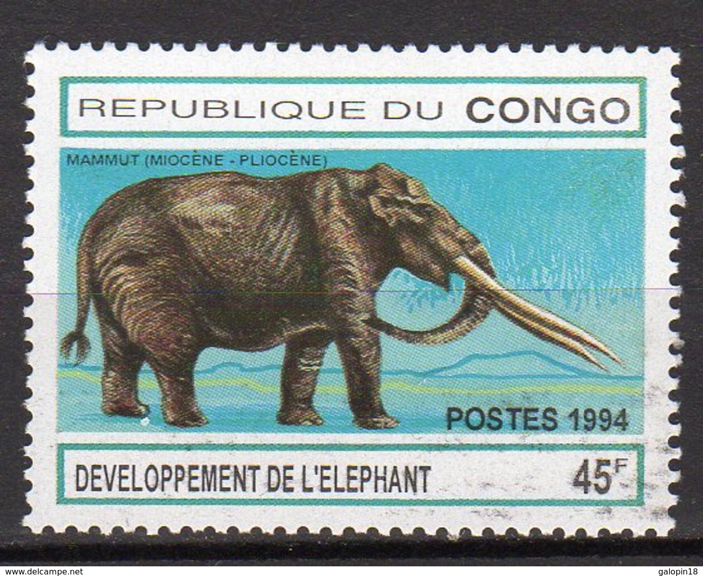 Congo Yvert N° 990b Neuf éléphants Lot 15-92 - Neufs