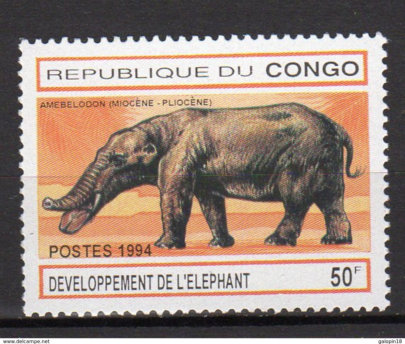 Congo Yvert N° 990c Neuf éléphants Lot 15-93 - Nuovi