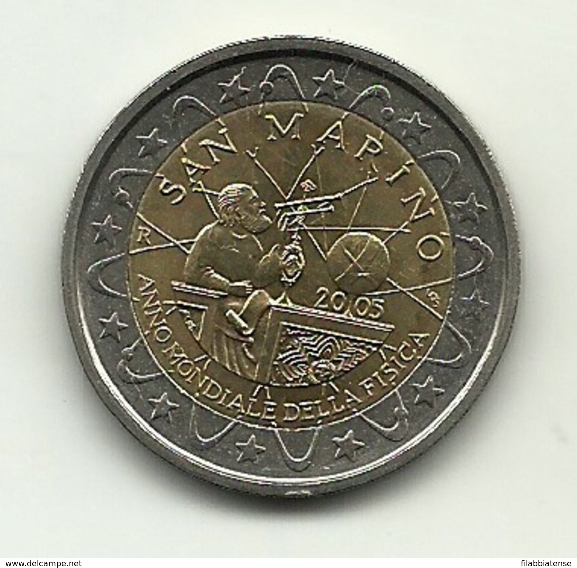 2005 - San Marino 2 Euro Galileo - Senza Confezione   ------ - San Marino