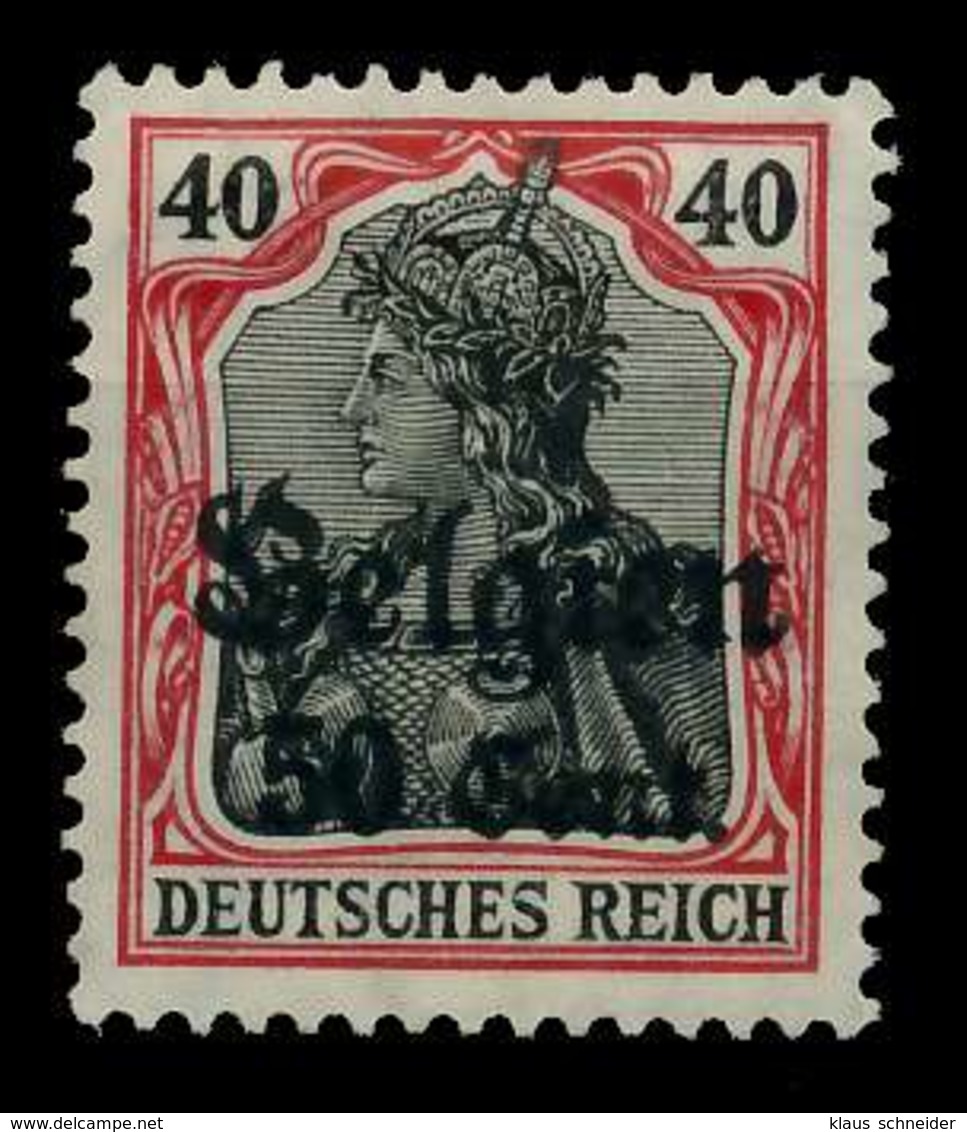 BES 1WK LP BELGIEN Nr 20bII Ungebraucht X77B3D6 - Occupation 1914-18