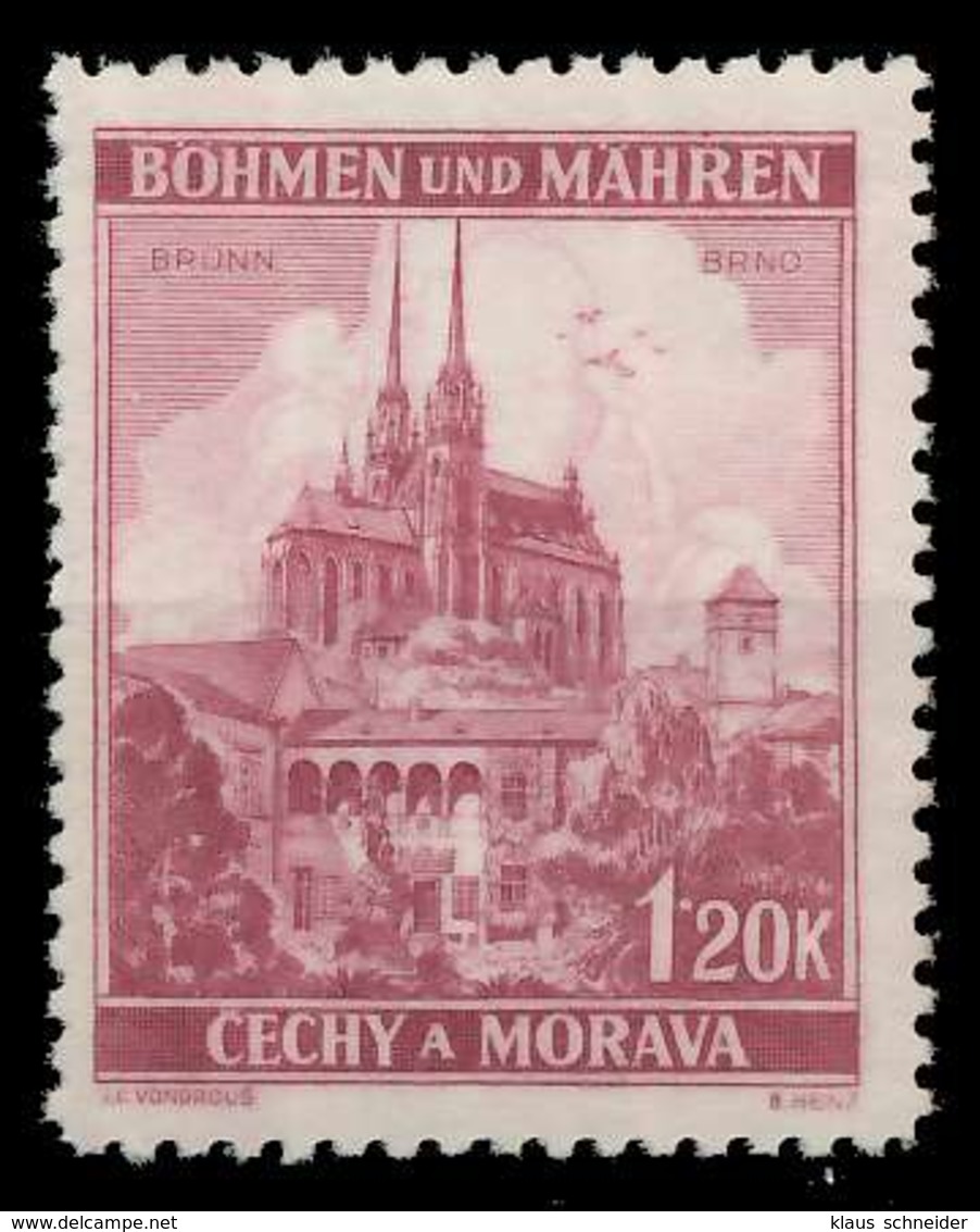 BÖHMEN MÄHREN 1939-1940 Nr 29 Postfrisch X8284C2 - Ungebraucht