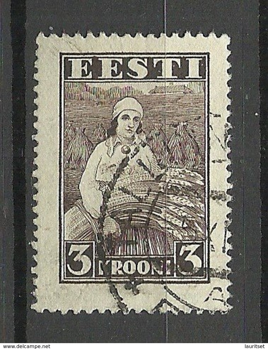 ESTLAND ESTONIA 1935 Harvesting Landarbeit Michel 108 O - Estland