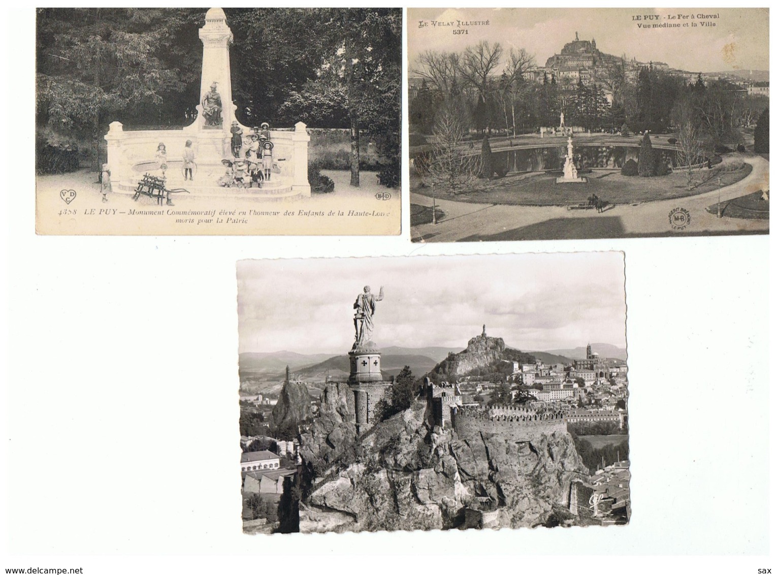 1943-643  16cp  Le Puy En Velay+ Dépliant Dep 43  La Vente Sera Retirée Le 09-11 - Le Puy En Velay