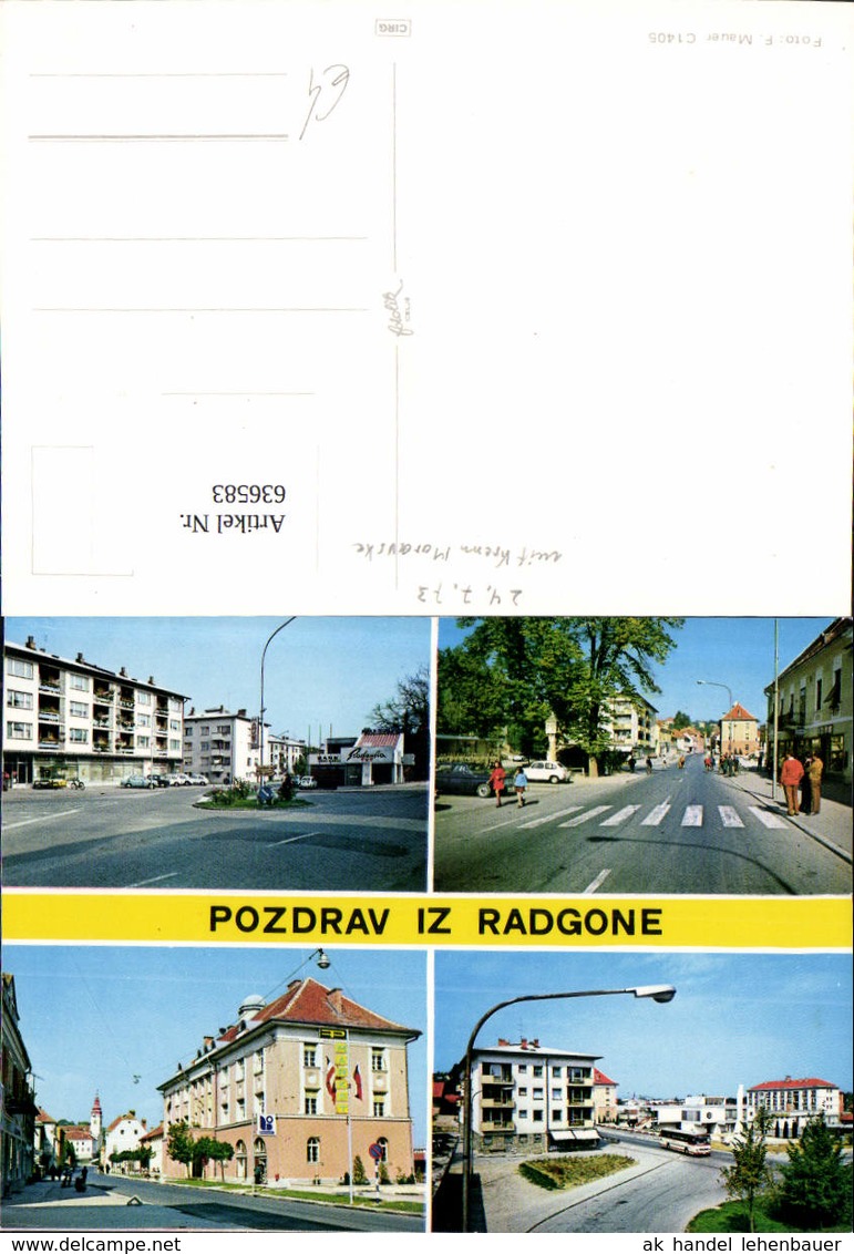 636583,Mehrbild Ak Gornja Radgone Slovenia - Slowenien
