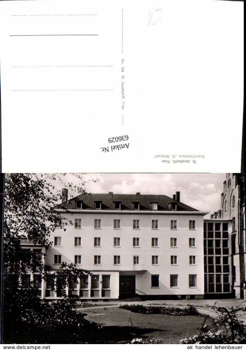 636029,Foto Ak Trier St Josefsstift Exerzitienhaus St Michael - Sonstige & Ohne Zuordnung