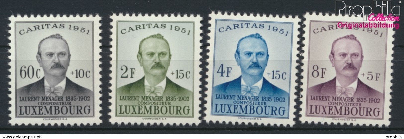Luxemburg 484-487 (kompl.Ausg.) Postfrisch 1951 Caritas (9256415 - Ungebraucht