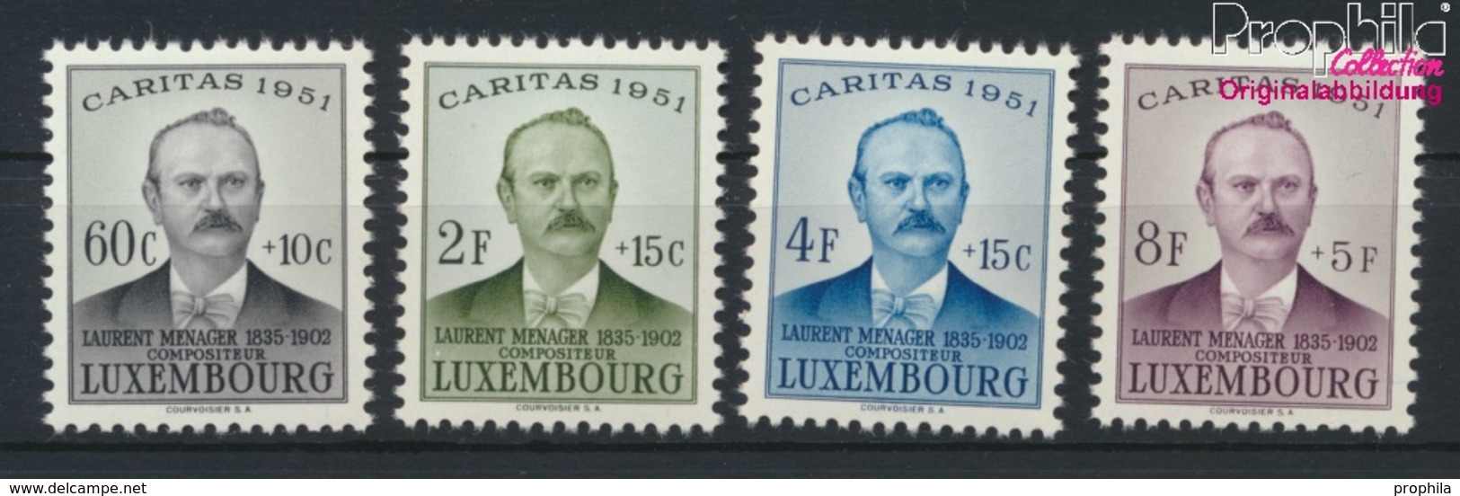 Luxemburg 484-487 (kompl.Ausg.) Postfrisch 1951 Caritas (9256417 - Ungebraucht