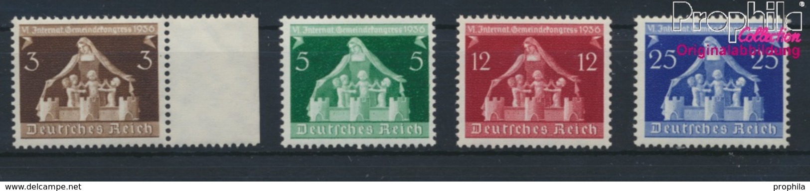 Deutsches Reich 617-620 (kompl.Ausg.) Postfrisch 1936 Gemeindekongress (9251835 - Ungebraucht