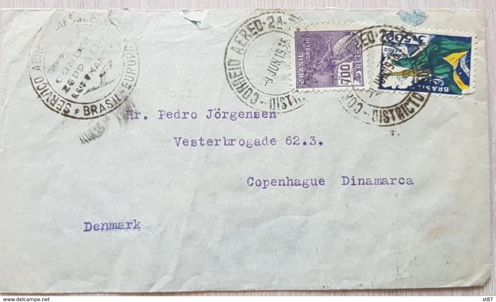 Brazil Denmark 1936 - Sonstige & Ohne Zuordnung