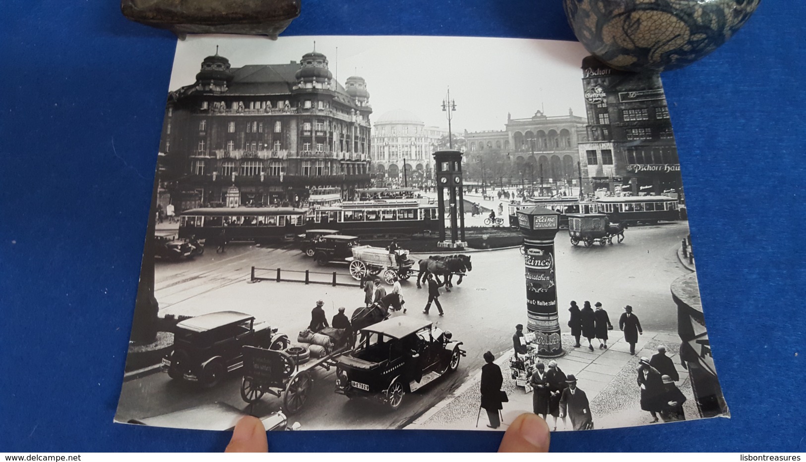 VINTAGE PRESS PHOTO GERMANY BERLIM BEFORE THE WAR " POTSDAMER PLATZ " - Luoghi