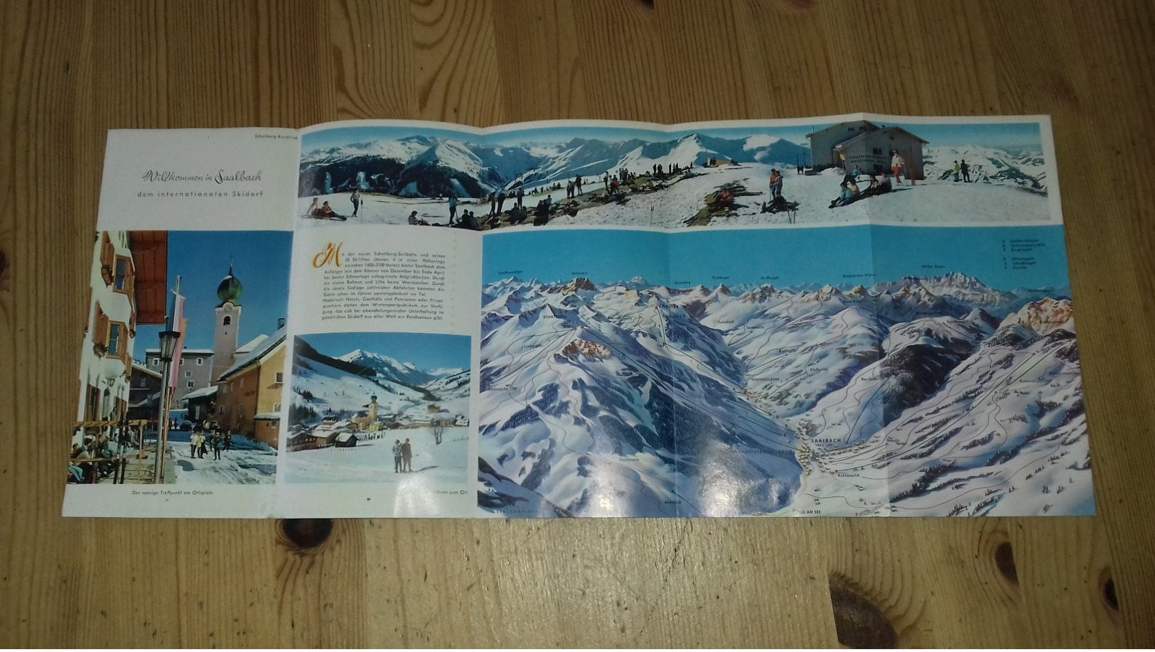 Dépliant Touristique D Autriche Saalbach - Tourism Brochures