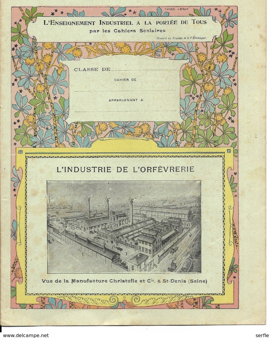 93 - Saint-Denis - Protège-Cahier - Manufacture Christofle - Orfévrerie - I