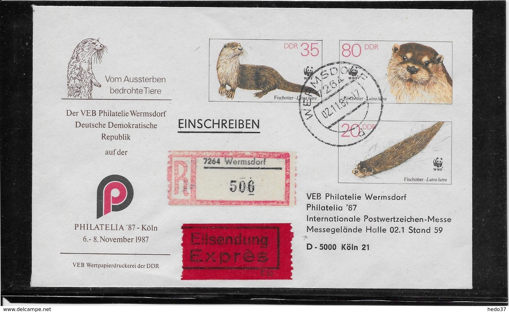 Thème Animaux - Rongeur - Allemagne - Entier Postal - Rodents