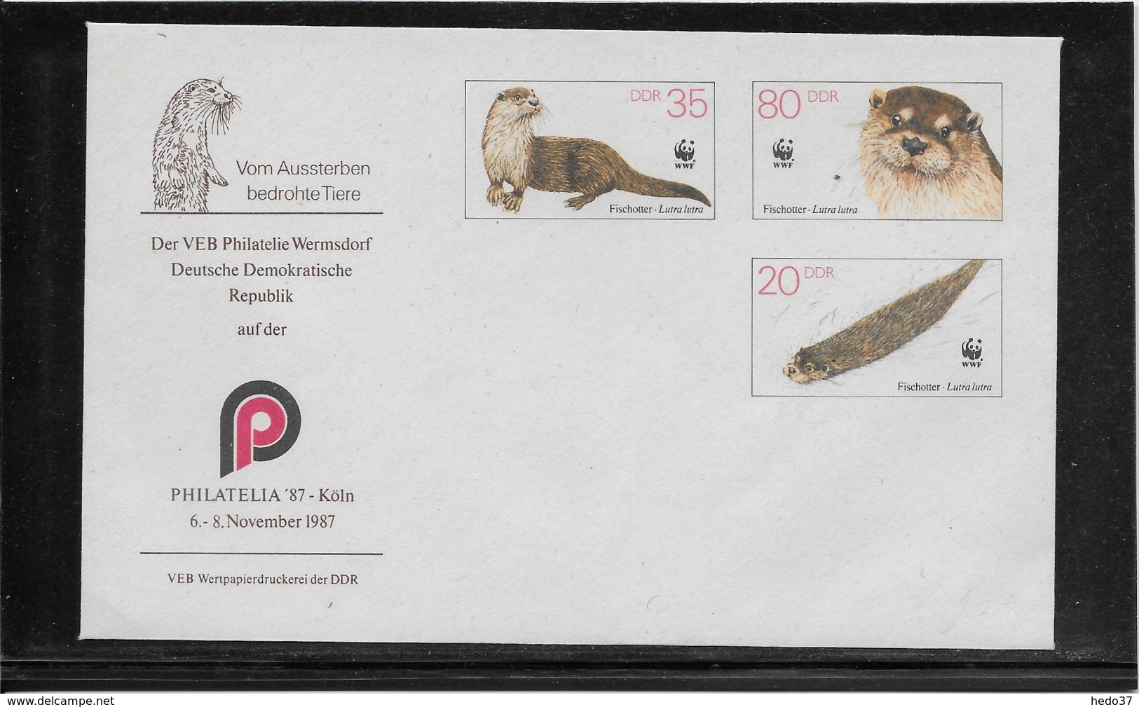 Thème Animaux - Rongeur - Allemagne - Entier Postal - Roedores