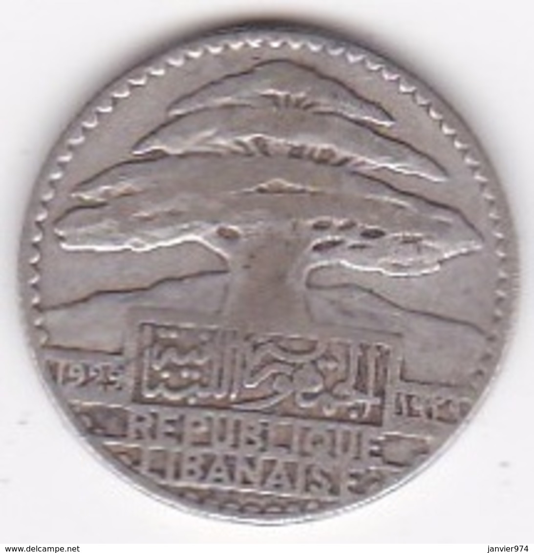 Liban - Protectorat Française 10 Piastres 1929 En Argent Lecompte : 33 - Libanon