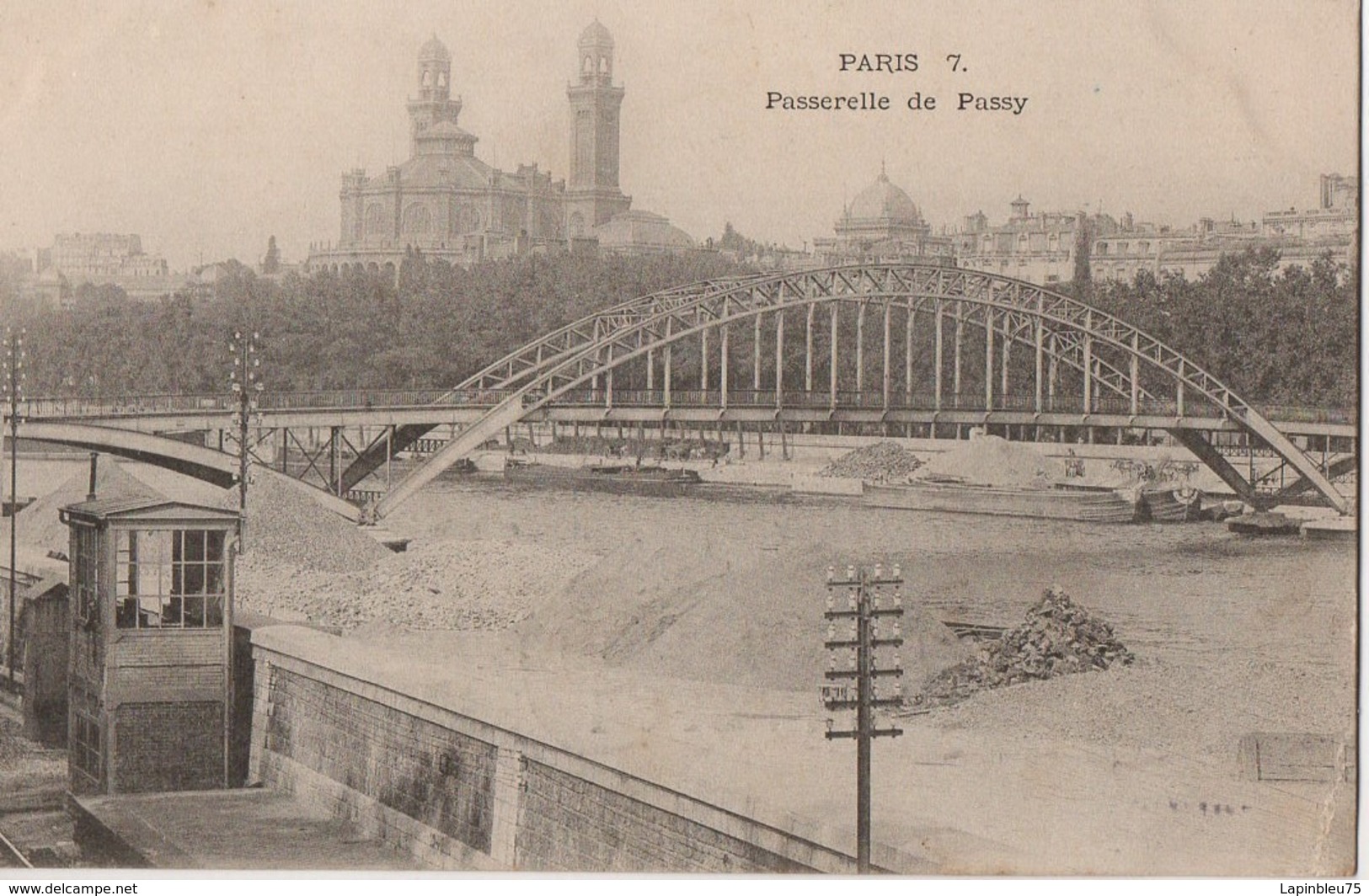 CP 75 Paris Passerelle De Passy 7 - Bridges