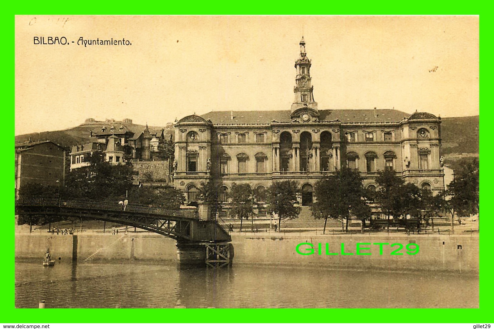 BILBAO, SPAIN - AYUNTAMIENTO - WRITTEN IN 1920 - ED. LIBRERIA E. VERDES - - Perejil