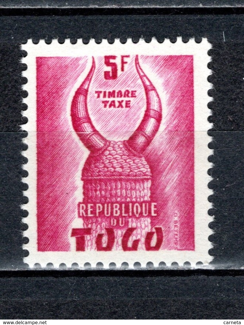 TOGO N° TAXE 59   NEUF SANS CHARNIERE COTE  0.50€  CASQUE KONBOMBA - Togo (1960-...)